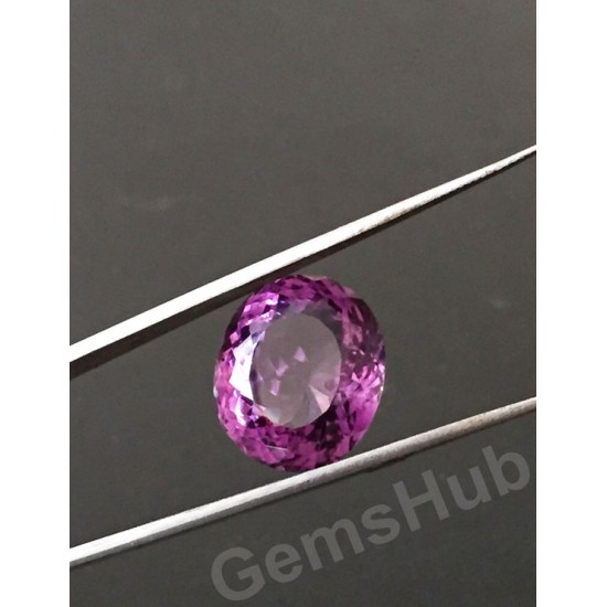 15.29 ct Natural Certified Amethyst (Jamunia) -Premium Quality