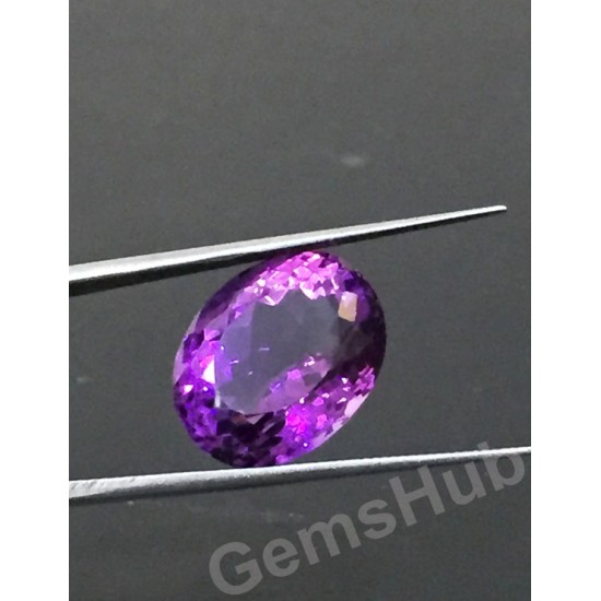 15.49 ct Natural Certified Amethyst (Jamunia) -Premium Quality