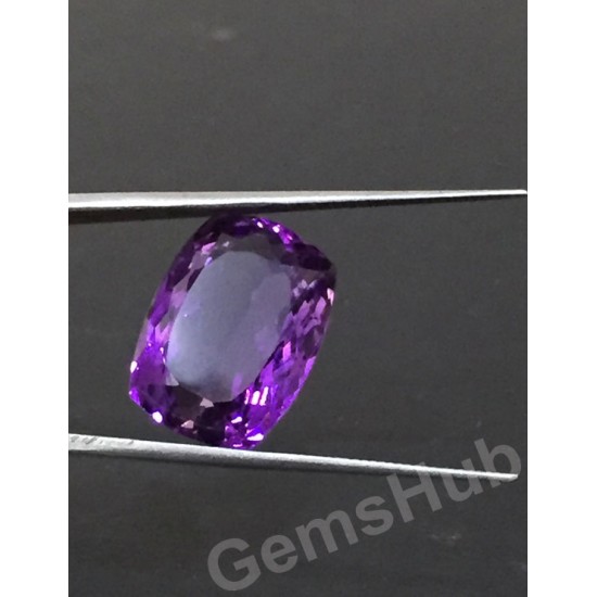 16.98 ct Natural Certified Amethyst (Jamunia) -Premium Quality