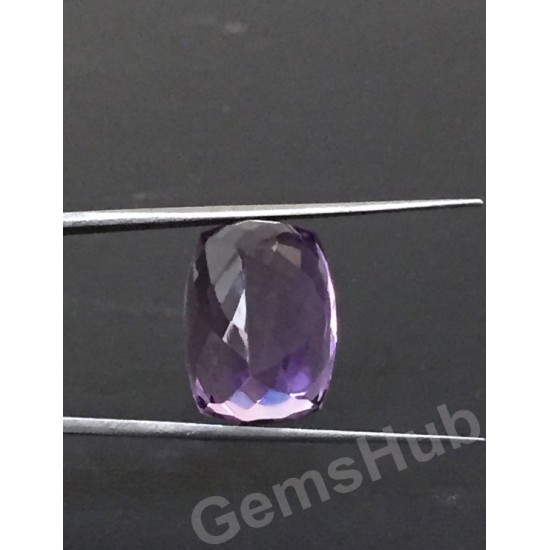 16.98 ct Natural Certified Amethyst (Jamunia) -Premium Quality