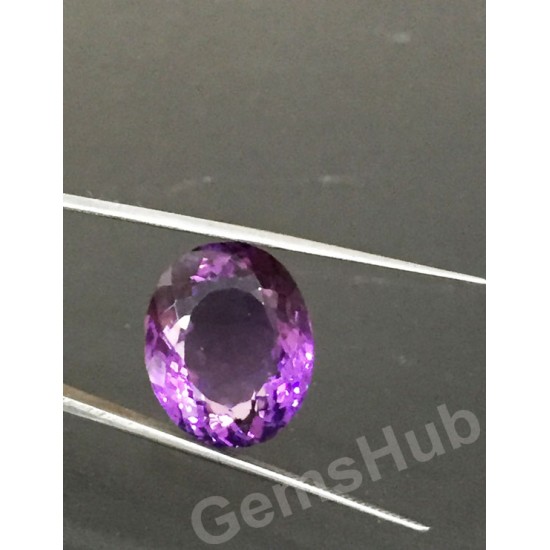 17.95 ct Natural Certified Amethyst (Jamunia) -Premium Quality