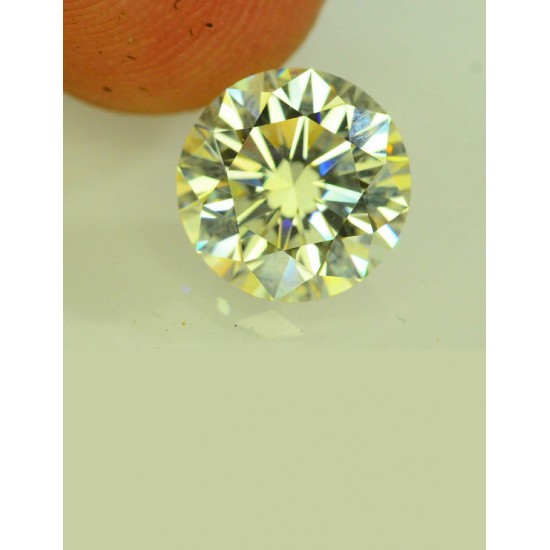 1.00 ct Moissanite Diamond- K Colour, SI purity 
