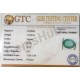 10.28 ct/11.50 rattii Natural Certified  Panna (Emerald)