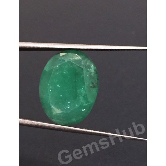 10.50 ct/11.60 ratti Natural Certified Zambian Panna (Emerald)