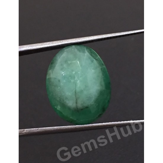 10.50 ct/11.60 ratti Natural Certified Zambian Panna (Emerald)