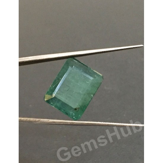 11.13 ct/12.25 ratti Natural Certified  Zambian Panna (Emerald)