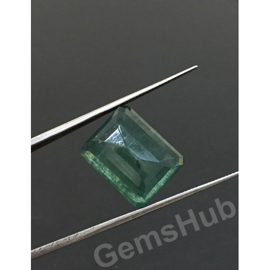 11.13 ct/12.25 ratti Natural Certified  Zambian Panna (Emerald)