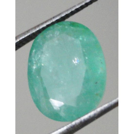 4.23 ct/4.65 ratti Natural Certified Zambian Panna (Emerald)