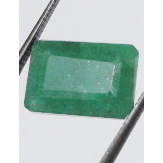 6.14 ct/6.85 ratti Natural Certified Zambian Panna (Emerald)