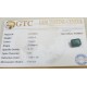 6.62 ct/7.35 ratti Natural Certified Zambian Panna (Emerald)