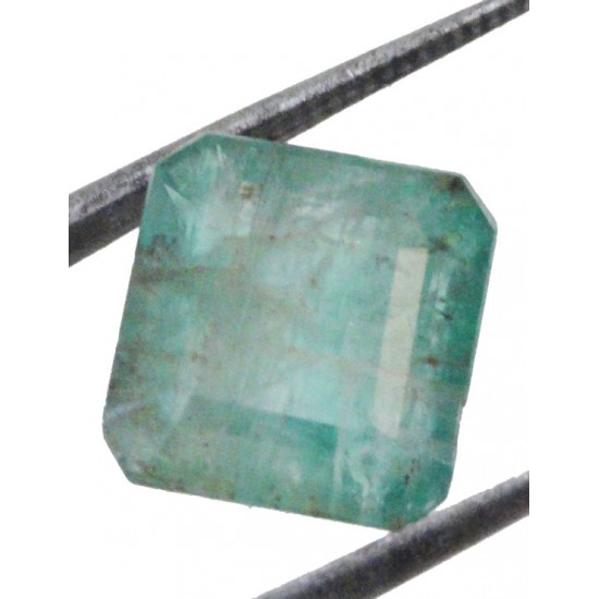 6.88 ct/7.50 ratti Natural Certified Zambian Panna (Emerald)