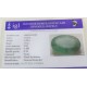 6.89 ct/7.60 ratti Natural Certified Panna (Emerald)