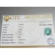 7.03 ct/7.88 ratti Natural Certified Zambian Panna (Emerald)