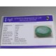 7.12 ct/7.92 ratti Natural Certified Panna (Emerald)