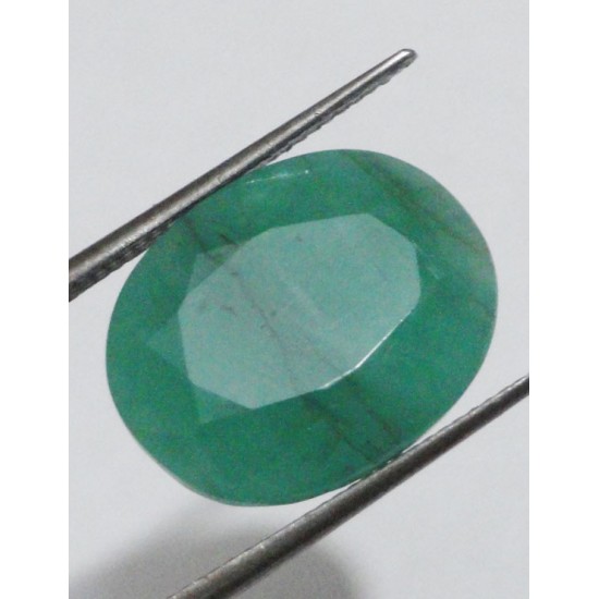 7.64 ct/8.50 ratti Natural Certified Zambian Panna (Emerald)