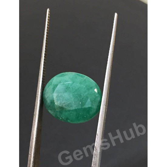 9.40 ct/10.50 ratti Natural Certified Panna (Emerald)