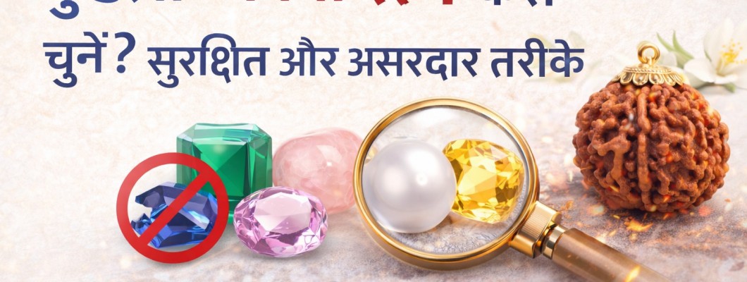 कुंडली के बिना रत्न कैसे चुनें? सुरक्षित और असरदार तरीके