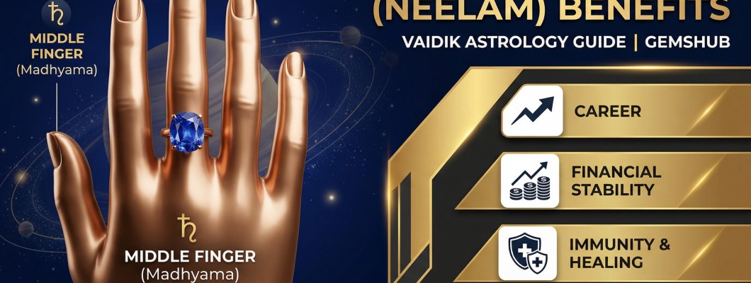 Blue Sapphire (Neelam) Guide: Benefits, Career & Marriage | Gemshub