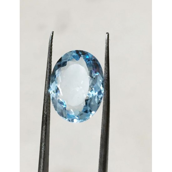 7.23 Ratti (6.51 ct) Natural Blue Topaz