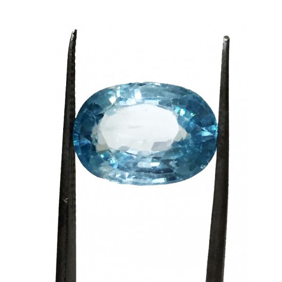 9.25 ratti (8.29 ct) Natural Blue Zircon 