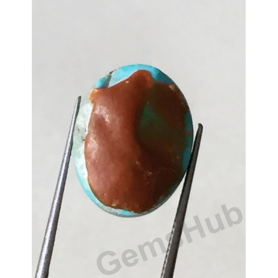 15.08 ratti (13.58 ct) Natural Certified Feroza/Turquoise 