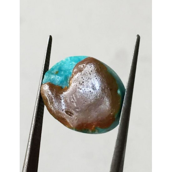 9.10 ratti (8.19 ct) Natural Certified Feroza/Turquoise 