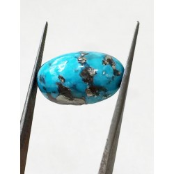 17.25 ratti (15.41 ct) Natural Certified Irani Feroza/Turquoise 