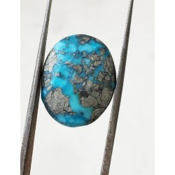 17.57 ratti (15.82 ct) Natural Certified Irani Feroza/Turquoise 