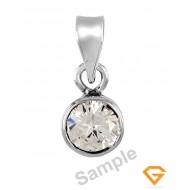 8.25 Ratti American Diamond Silver Pendant