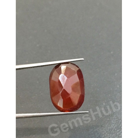 7.60 ratti (6.98 ct) Natural Hessonite Gomed Certified 7.60 ratti (6.98 ct) Natural Hessonite Gomed Certified