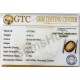 5.50 ratti (4.93 ct) Natural Hessonite Ceylon Gomed Certified