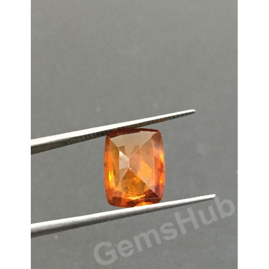 5.50 ratti (4.97 ct) Natural Hessonite Ceylon Gomed Certified 5.50 ratti (4.97 ct) Natural Hessonite Ceylon Gomed Certified