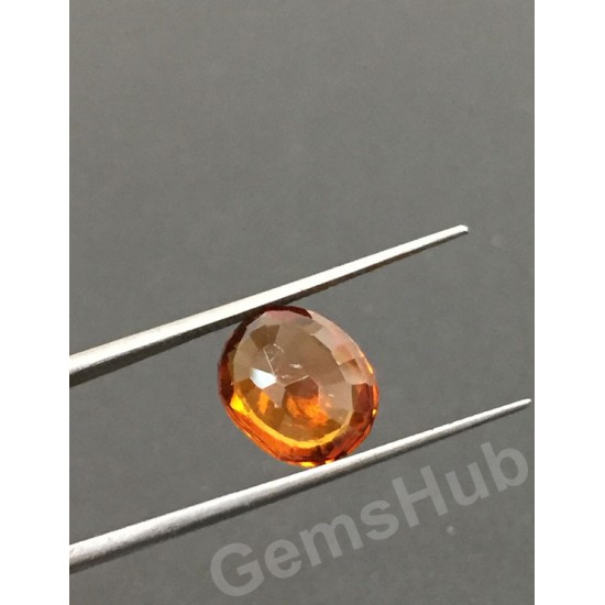 4.60 ratti (4.24 ct) Natural Hessonite Ceylon Gomed Certified