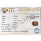 7.60 ratti (6.91 ct) Natural Hessonite Ceylon Gomed Certified 7.60 ratti (6.91 ct) Natural Hessonite Ceylon Gomed Certified