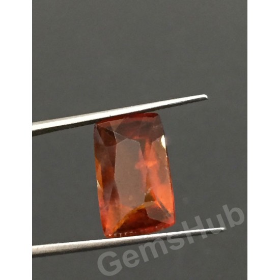 7.25 ratti (6.42 ct) Natural Hessonite Ceylon Gomed Certified