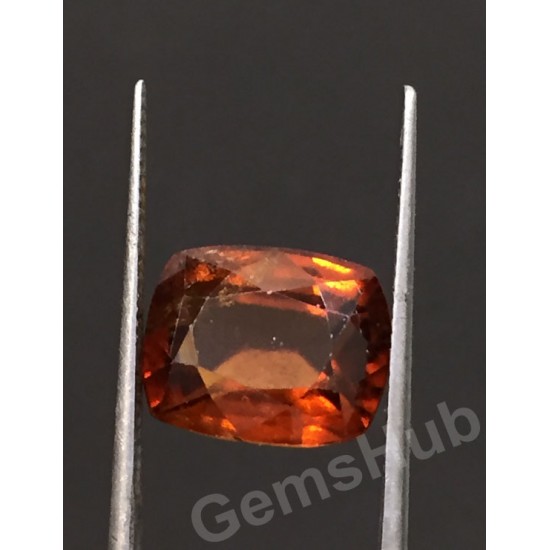 6.90 ratti (6.20 ct) Natural Hessonite Ceylon Gomed Certified