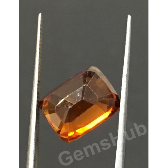 7.50 ratti (6.68 ct) Natural Hessonite Ceylon Gomed Certified 7.50 ratti (6.68 ct) Natural Hessonite Ceylon Gomed Certified
