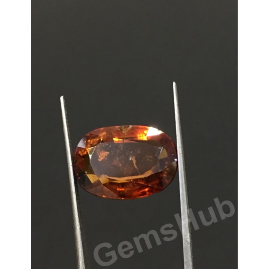 13.25 ratti (11.99 ct) Natural Hessonite Ceylon Gomed Certified