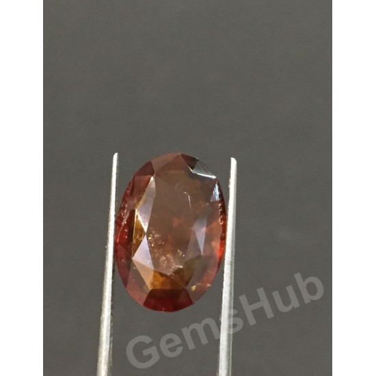 8.60 ratti (7.84 ct) Natural Hessonite Ceylon Gomed Certified