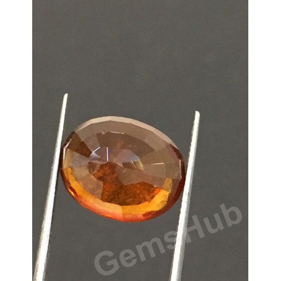 9.50 ratti (8.54 ct) Natural Hessonite Ceylon Gomed Certified 9.50 ratti (8.54 ct) Natural Hessonite Ceylon Gomed Certified