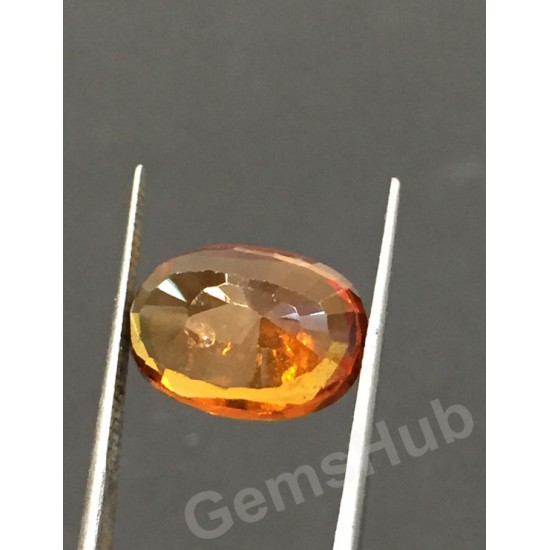 8.90 ratti (8.00 ct) Natural Hessonite Ceylon Gomed Certified