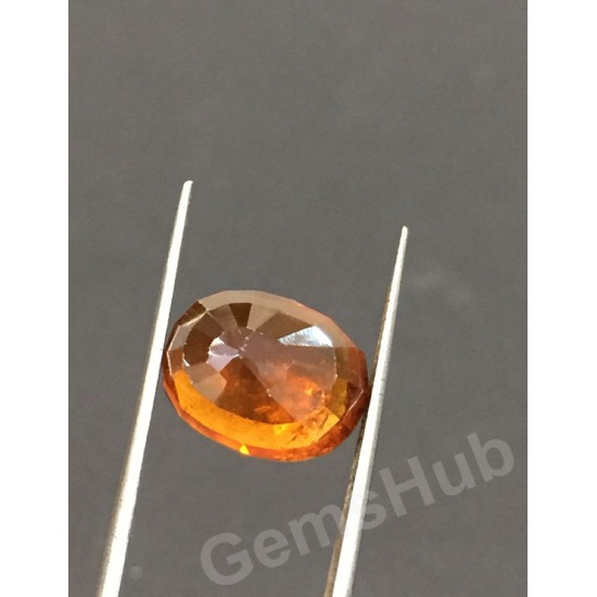 9.30 ratti (8.43 ct) Natural Hessonite Ceylon Gomed Certified