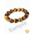 Natural Tiger Eye Stone Bracelet 8mm