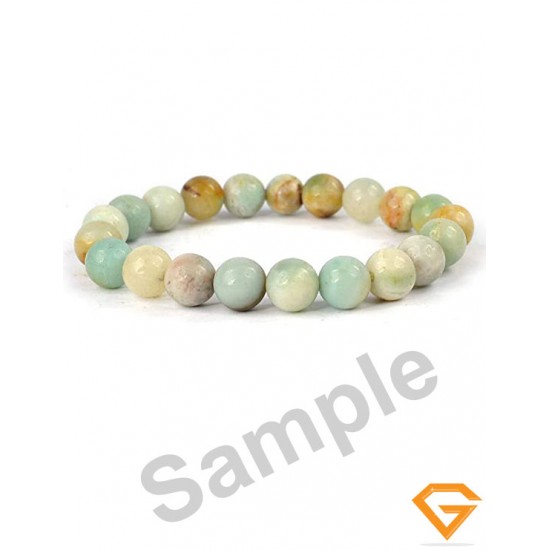 Natural Amazonite Stone Bracelet 8 mm