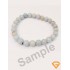 Natural Angelite Stone Bracelet 8 mm