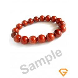 Natural Red Jasper Stone Bracelet 8 mm