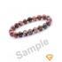 Natural Rhodonite Stone Bracelet 8 mm