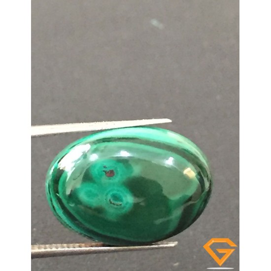 15.47 ct Natural Certified Malachite stone 