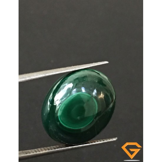 18.06 ct Natural Certified Malachite stone 