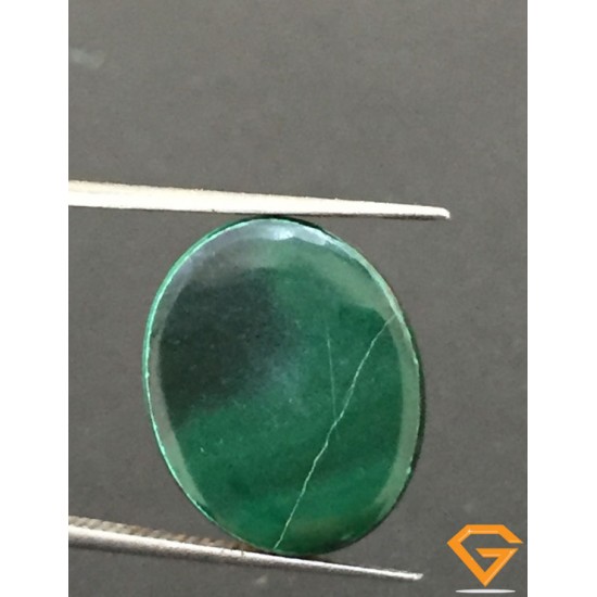 18.06 ct Natural Certified Malachite stone 